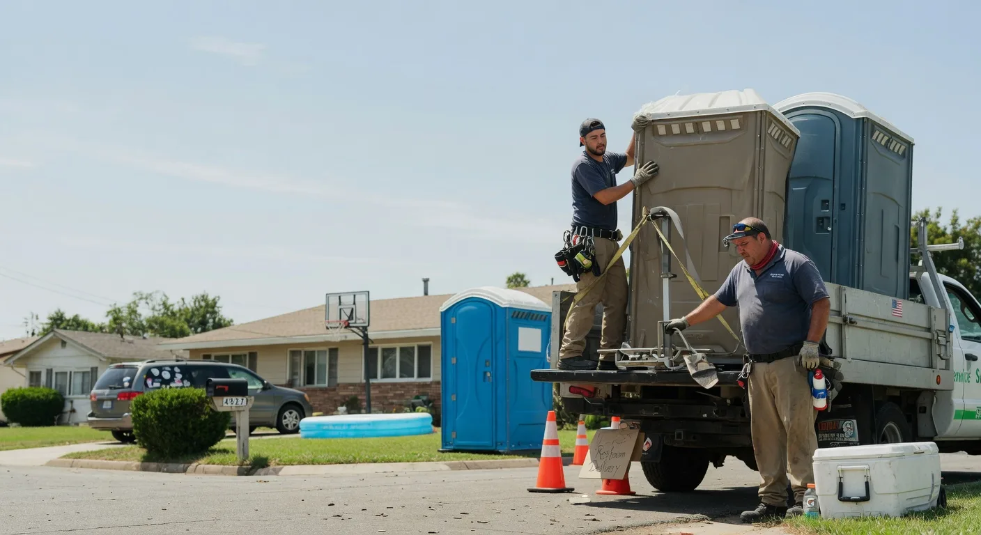 Porta Potty Rental in Fayetteville, TX near me