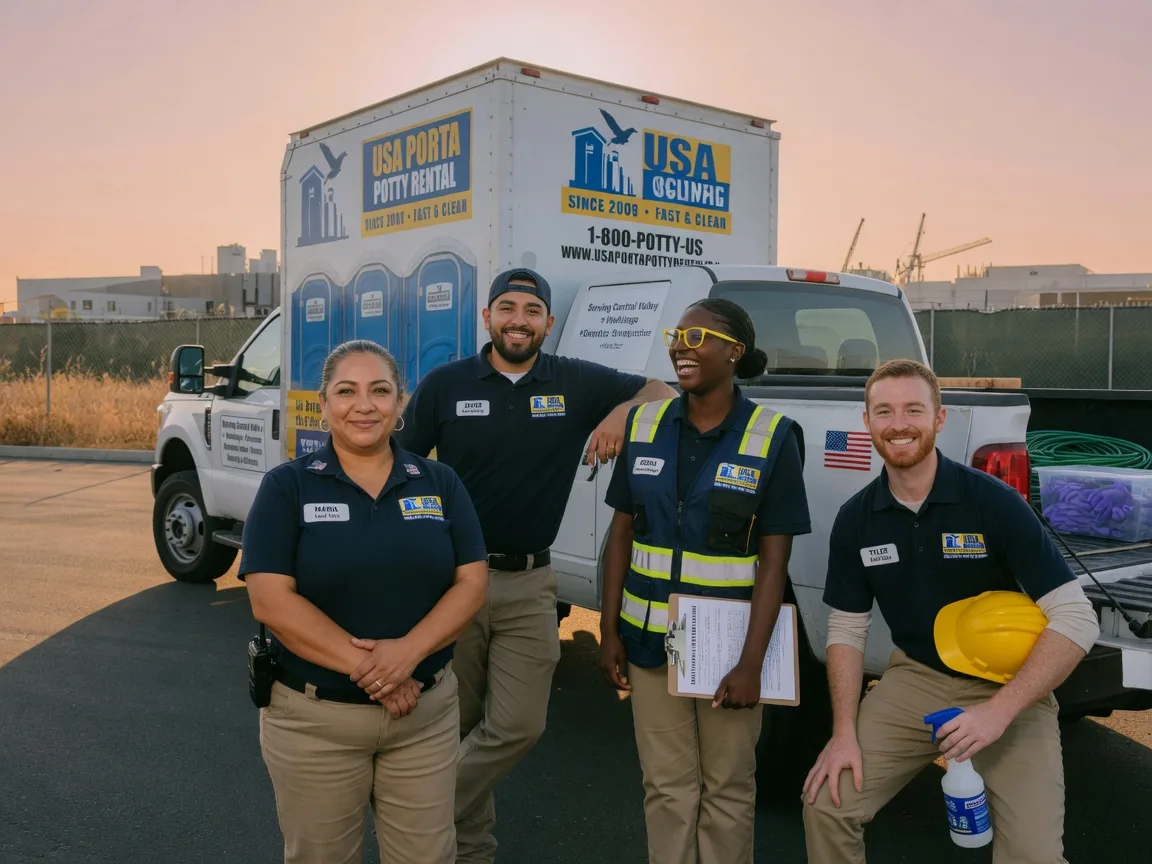Porta Potty Rental company in Fayetteville, TX